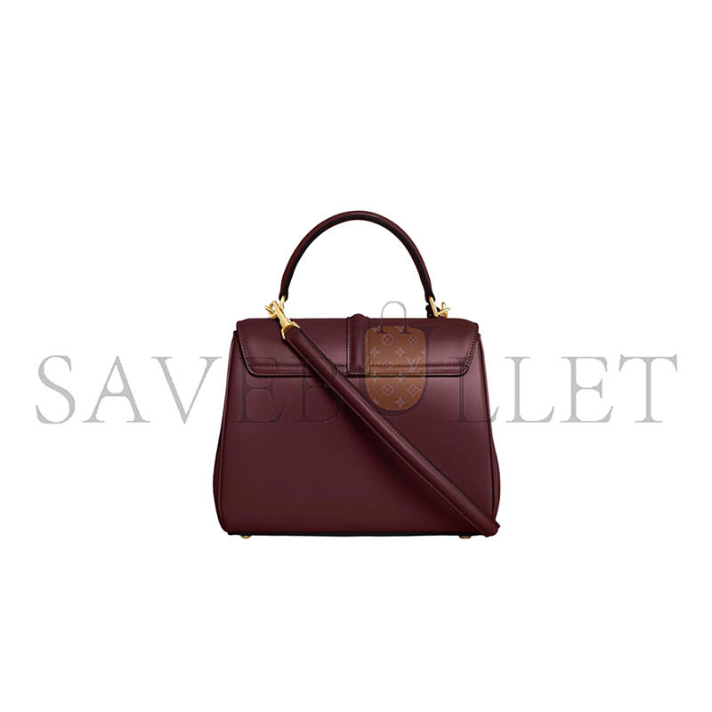 Ce1i*e mini 16 in satinated calfskin 188003bey (17.5*14*7cm)